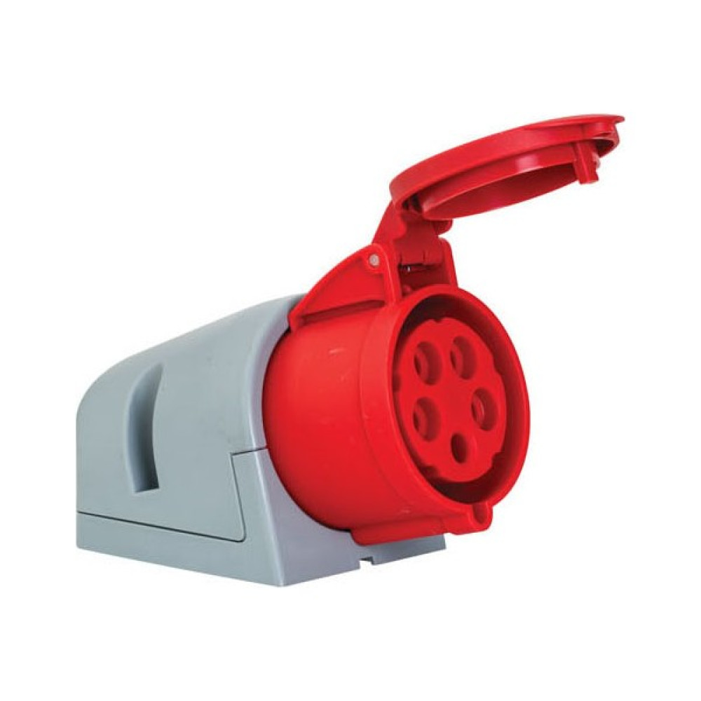 Mete Enerji 32A Cee Norm Duvar Prizi Ip44 10° 3P+N+E Prizler Fiyatı