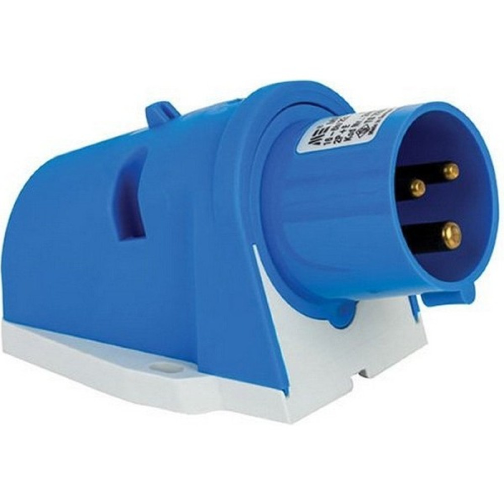 Mete Enerji T24423V 3 x 16A. IP44 Duvar Fişi Eğik Gövdeli Vidalı Bağ. Oto Boyaları Fiyatı
