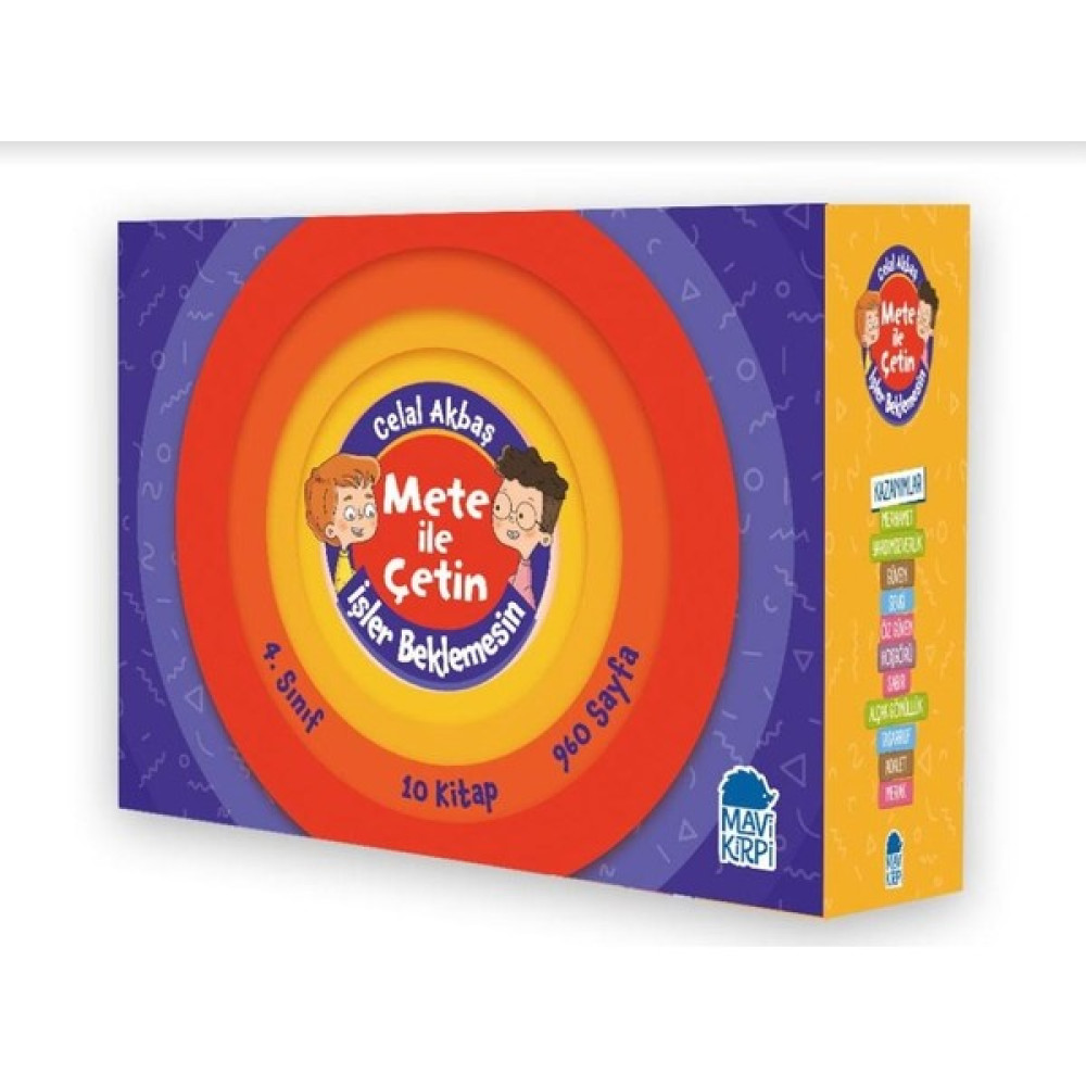 Mete İle Çetin Işler Beklemesin - 4. Sınıf Hikaye Seti (10 Kitap) - Hazal Avcı Çocuk Öykü Fiyatı