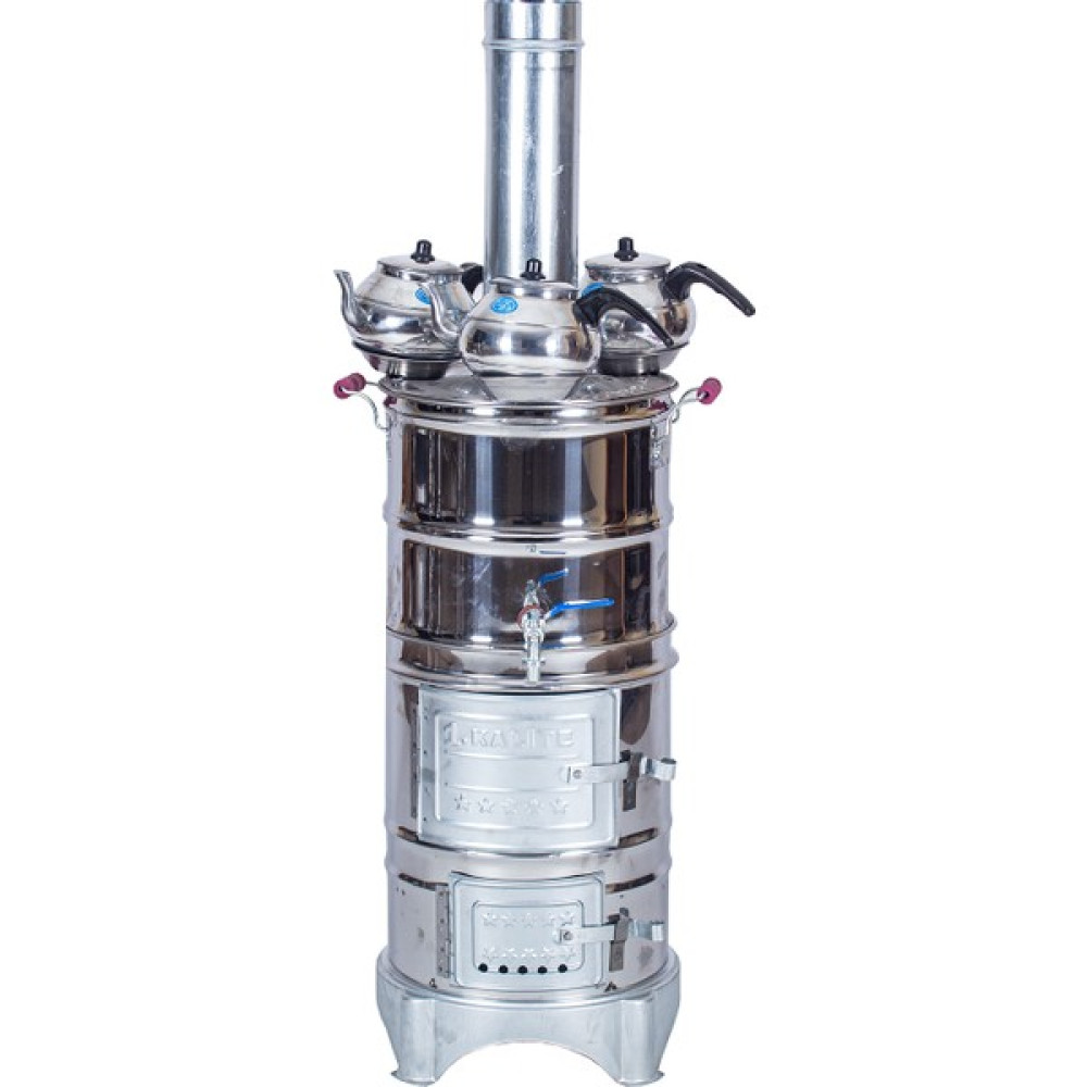Metehan 20 Litre Battal Boy 20 Litre 3 Demlikli Semaver MTH-521 Bahçe Aksesuarı Fiyatı