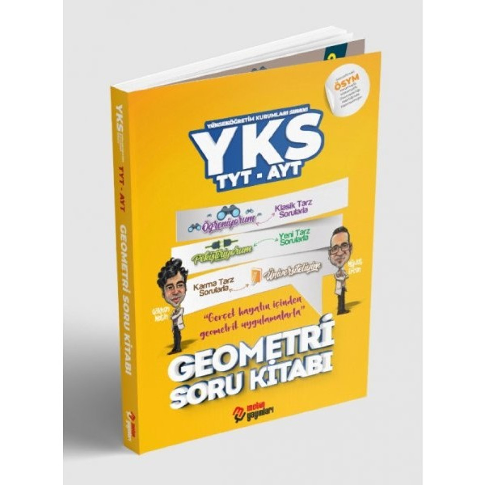 Metin Yayınları TYT-AYT Geometri Soru Kitabı Temel Yeterlilik Testi (TYT) Fiyatı