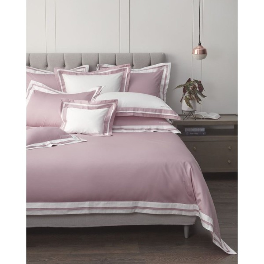 Metinev Battal Boy Pembe Beyaz Pamuk Saten Nevresim Takımı - 220 x 240 cm Nevresim Takımı Fiyatı