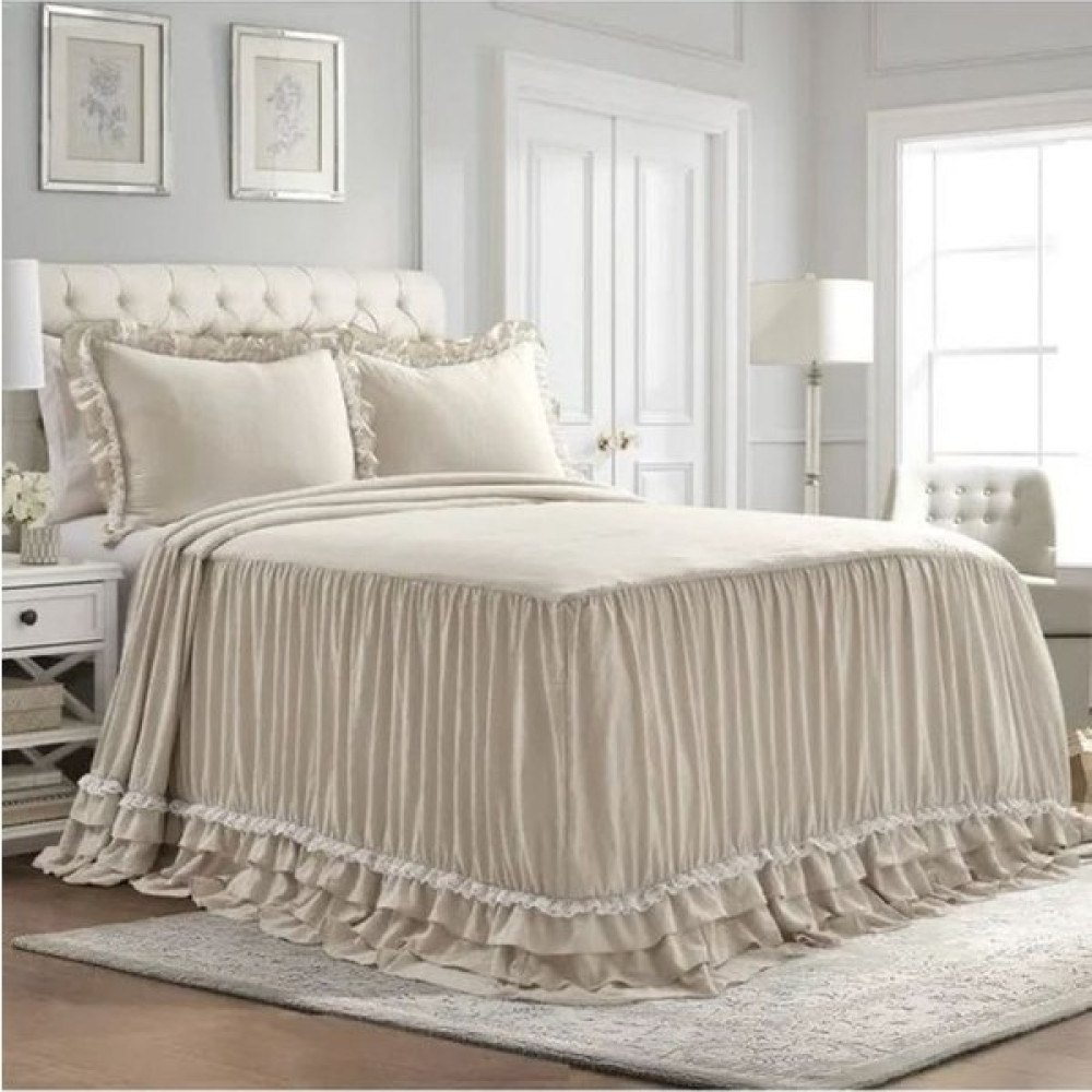 Metinev Çift Kişilik 160X200 Baza Için Yatak Örtüsü Seti - 200 x 220 cm - Beyaz Yatak Örtüsü Fiyatı