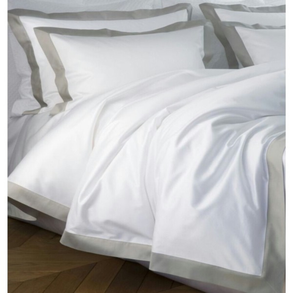 Metinev Tek Kişilik Şeritli Pamuk Saten Beyaz  Nevresim Takımı - 160 x 220 cm Nevresim Takımı Fiyatı