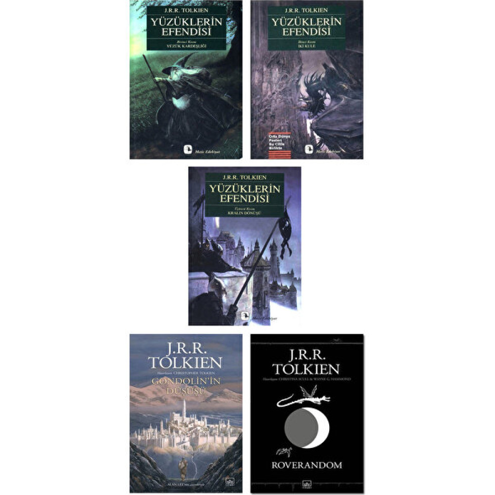 Metis Yayınları J.r.r. Tolkien 5 Kitap Set / Yüzüklerin Efendisi 3 Kitap + Gondolin’in Düşüşü + Roverandom Bilim Kurgu & Fantastik Fiyatı