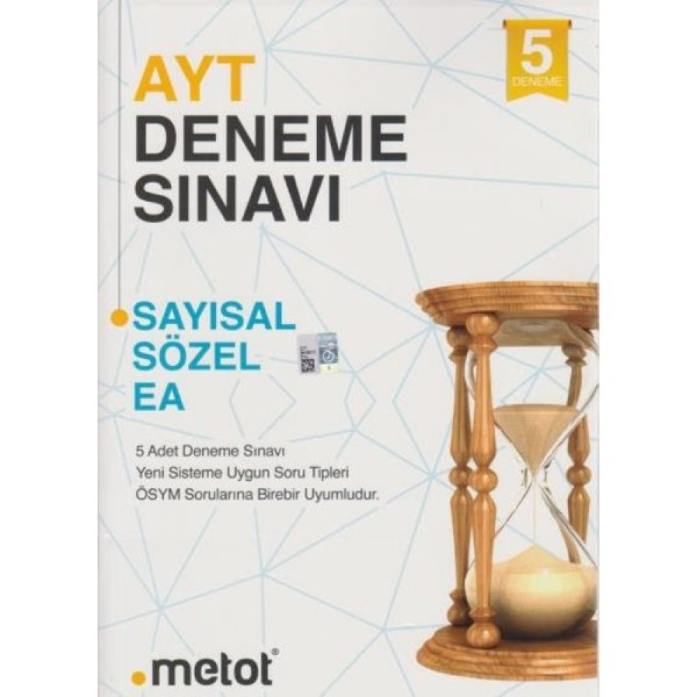 Metot Ayt 5'Li Deneme Sınavı Temel Yeterlilik Testi (TYT) Fiyatı