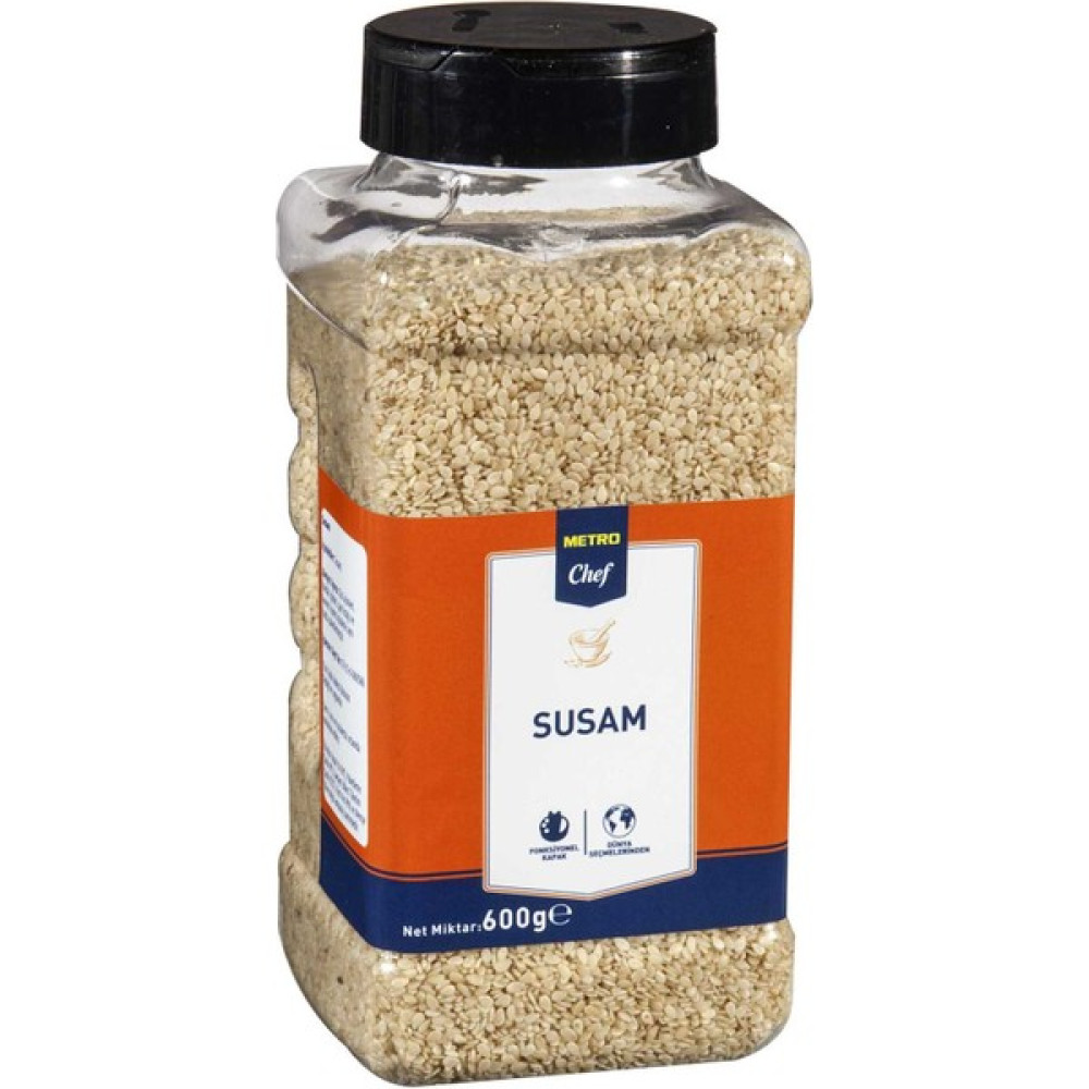 Metro Chef Susam 600 gr Mutfak Şef Pasta Tatlı Tuzlu - 1 Adet Baharat Fiyatı