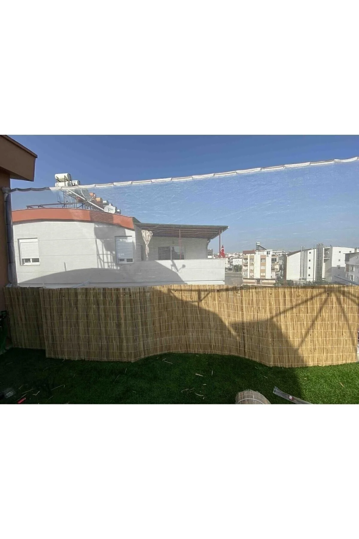 metrohasır Doğal Kamış Hasır Çit 1m X 3m Doğal Bambu -bahçe Çiti - Gölgelik Hasır -tavan Dekorasyon" Bahçe Çiti Fiyatı
