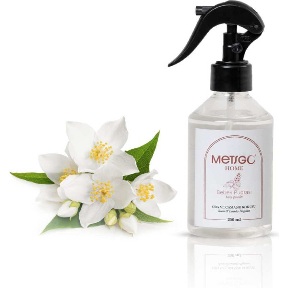 Mets Go Oda ve Çamaşır Kokusu Bebek Pudrası - 250 ml - BEBEK PUDRASI 250ML Oda Kokusu Fiyatı