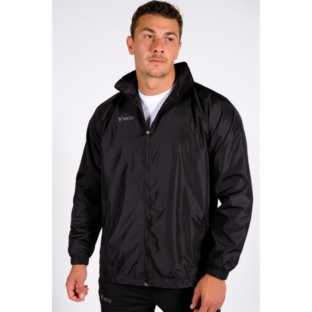 Mets Strike - Unisex Siyah Astarlı Spor Yağmurluk - 60YĞM08 Yağmurluk & Panço (Outdoor) Fiyatı