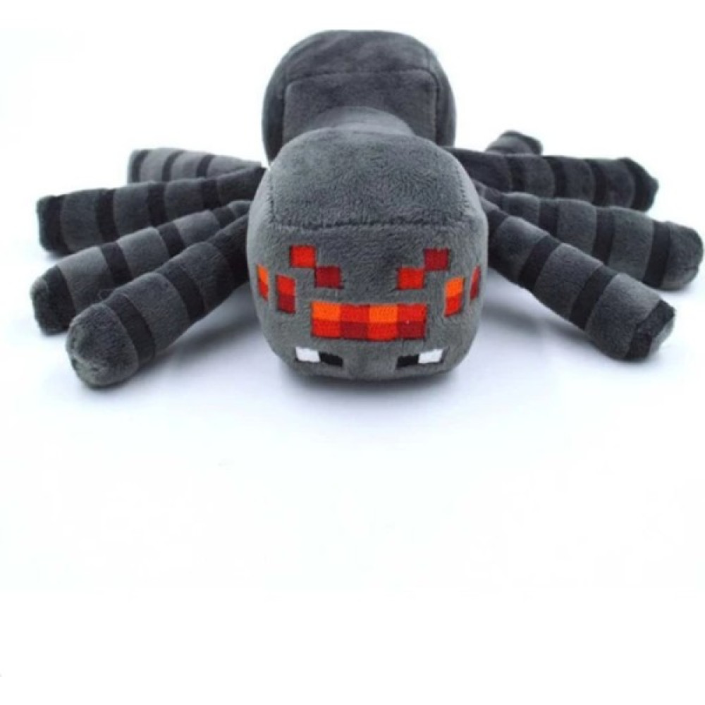 Mettsan Minecraft Peluş Örümcek Karakter Oyuncak 16 cm - Siyah Peluş Oyuncaklar Fiyatı
