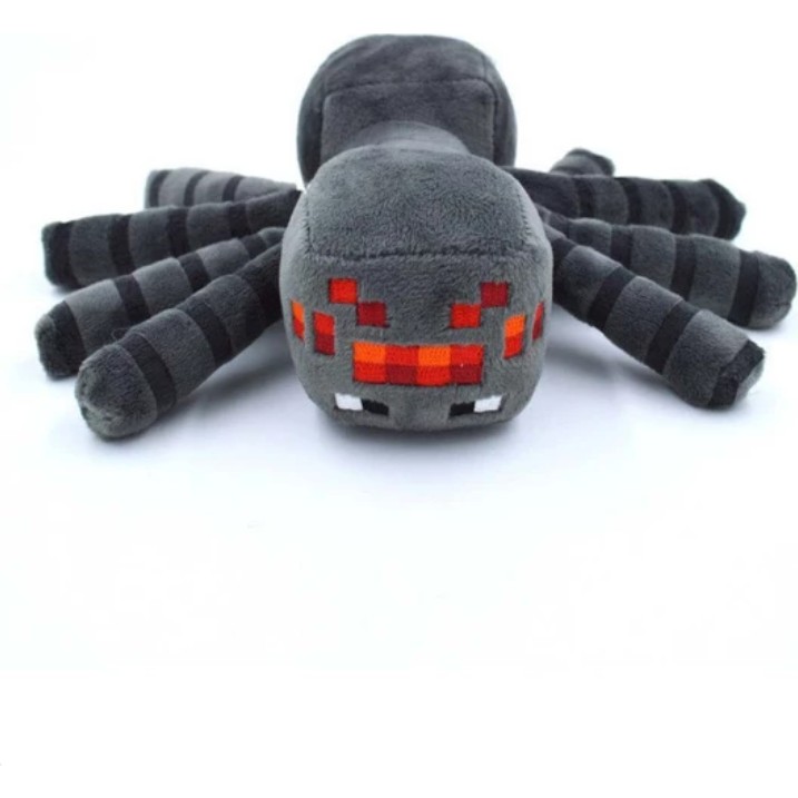 Mettsan Minecraft Peluş Örümcek Karakter Oyuncak 16 cm - Siyah Anne Bebek Oyuncak Fiyatı