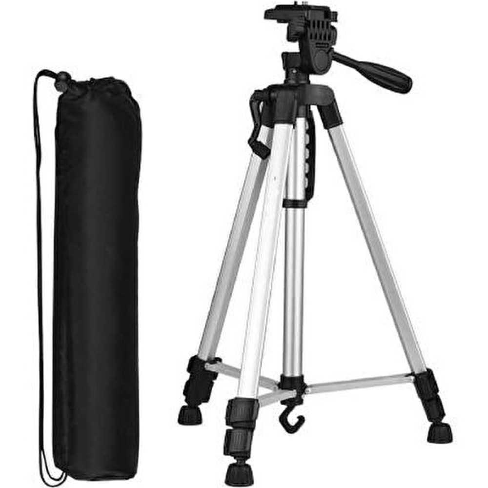 Mettzchrom 135 cm Profesyonel Başlangıcı Tripod + Telefon Tutucu Tripodlar Fiyatı