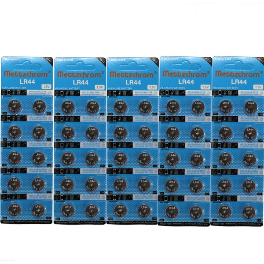 Mettzchrom AG13/LR44/357A Düğme Pil 50 Adet Oyuncak Pili Alkalin Diğer Fiyatı