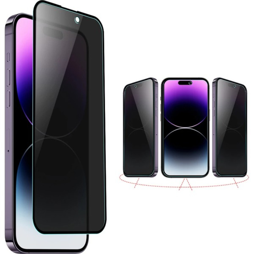 Mettzchrom iphone 14 Uyumlu Kırılmaz Cam Privacy Hayalet Tam Kaplayan Ekran Koruyucu Cep Telefonu Ekran Koruyucusu Fiyatı