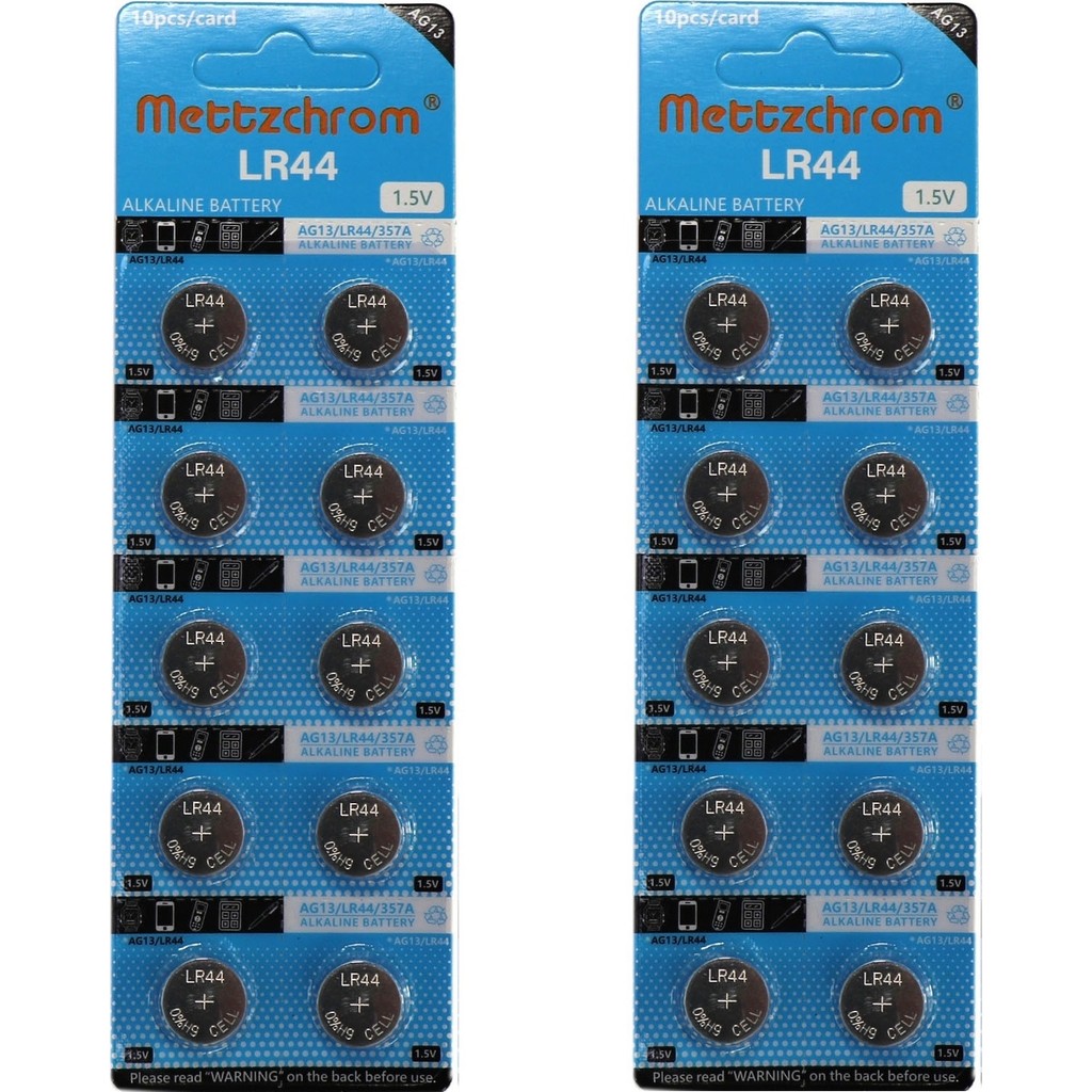 Mettzchrom Lazer Oyuncak Pili AG13 - LR44 - SR44 - A76 1.5V Alkalin Pil 20 Adet Anne Bebek Oyuncak Fiyatı