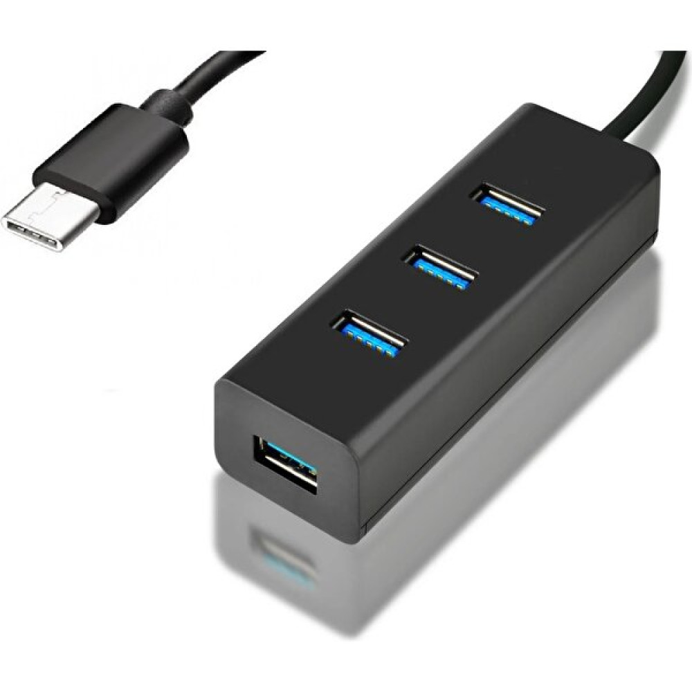 Mettzchrom Telefon Tablet Notebook USB Çevirici Type-C USB Çevirici Hub 4 Port USB 3.0 USB Dönüştürücü 4 Port Hub Tablet Aksesuarı Fiyatı