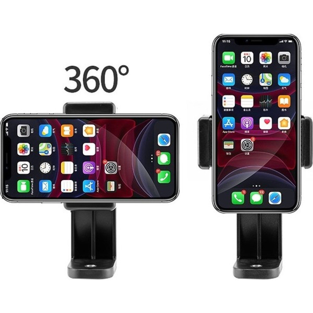 Mettzchrom Tripod ve Monopod Için Telefon Tutucu Bağlantı Aparatı Yatay ve Dikey Kullanılır Cep Telefonu Tutucu Fiyatı