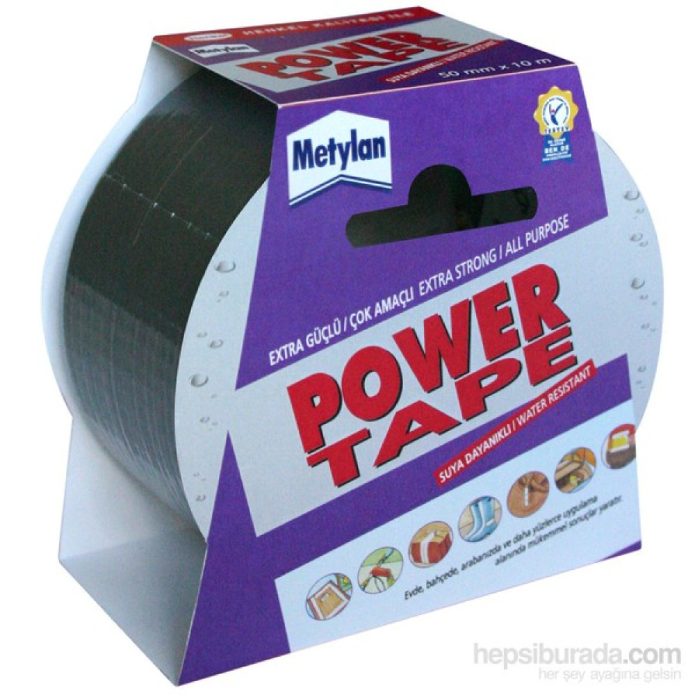 Metylan Power Tape - Gümüş 50 mm x 10 mt. Ofis Malzemeleri Fiyatı