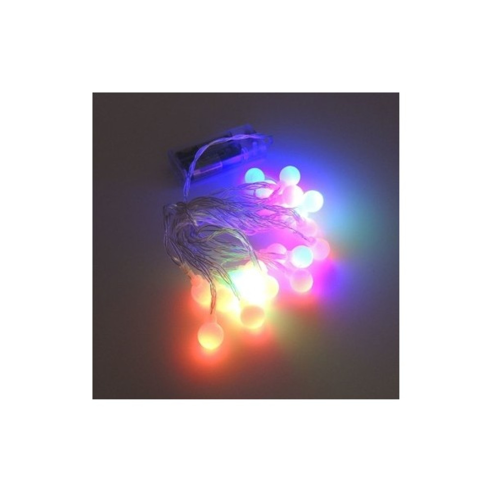 Mevafa 3m 20 LED Beyaz Top Rgb Işık Pilli 2 Kademeli Led Aydınlatmalar Fiyatı