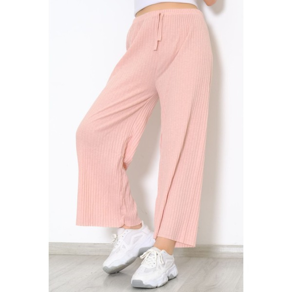 Mevafa Fitilli Pantolon Açıkpudra - 8337.1567. Bayan Jeans / Kot Pantolon Fiyatı