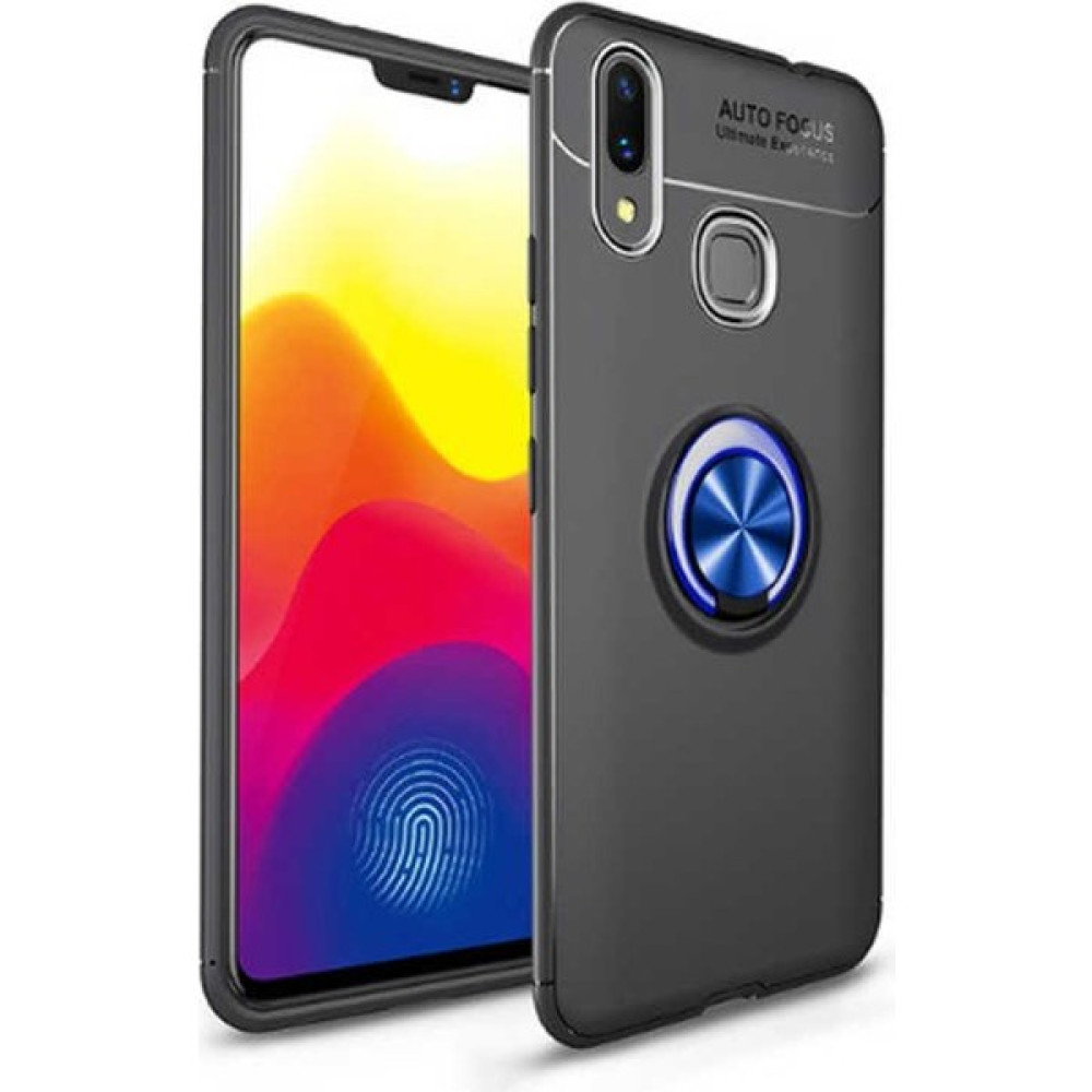 Mevatel Samsung Galaxy M20 Yüzüklü Silikon Kılıf - Mavi Cep Telefonu Kılıfı Fiyatı