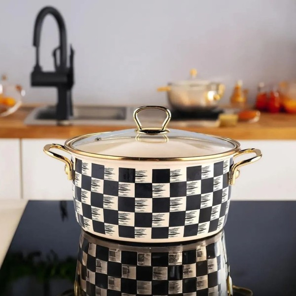 Mevlana Bazaar Dama Kızartma Tenceresi Siyah 22 cm 4,5 Lt Tencereler Fiyatı