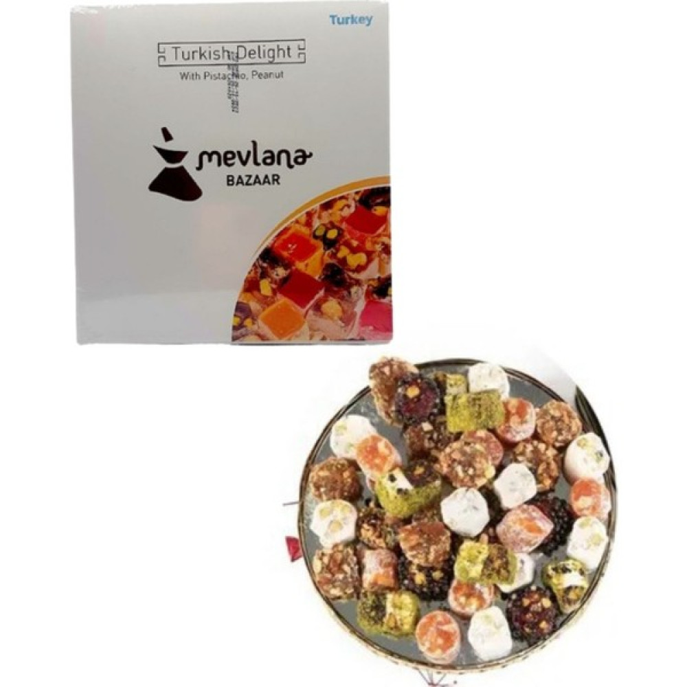 Mevlana Bazaar Karışık Fıstıklı Türk Lokum 550 gr Oto Boyaları Fiyatı