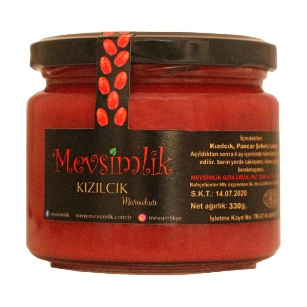 Mevsimlik Kızılcık Marmeladı 330 gr - 340 gr Oto Boyaları Fiyatı