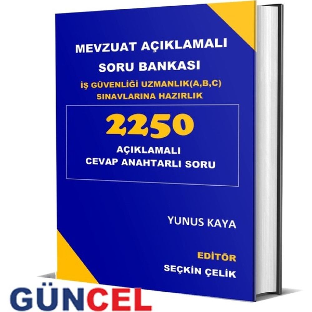 Mevzuat Açıklamalı Soru Bankası-İş Güvenliği Eğitim Setleri Fiyatı