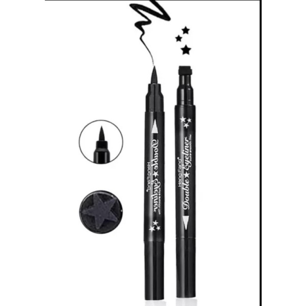 Mew Form Life Çift Kafa Eyeliner Damga Siyah Kalem Yıldız Damga Sıvı Şu Geçirmez Eyeliner - SİYAH Eyeliner Fiyatı