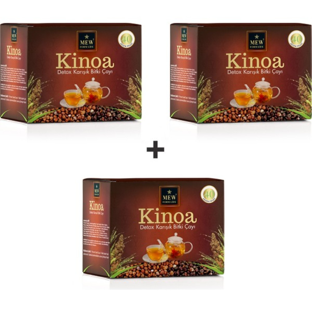 Mew Form Life Mew Kinoa Çay Kinoa Çay 40'lı Süzen Poşet ( 3 Kutu) Çay Fiyatı