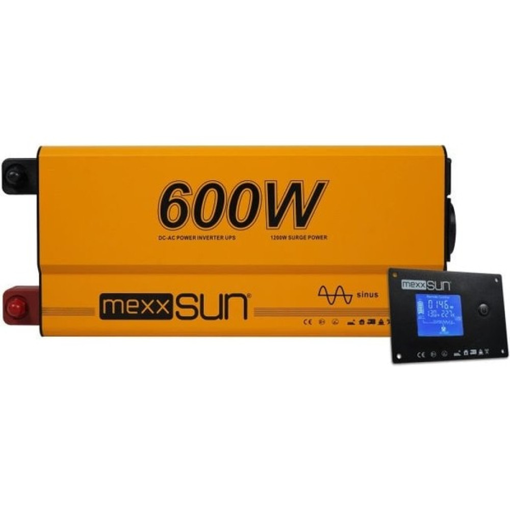 Mexxsun 12V 600W Tam Sinus Ups (Remote Ekran) Inverter Oto Boyaları Fiyatı