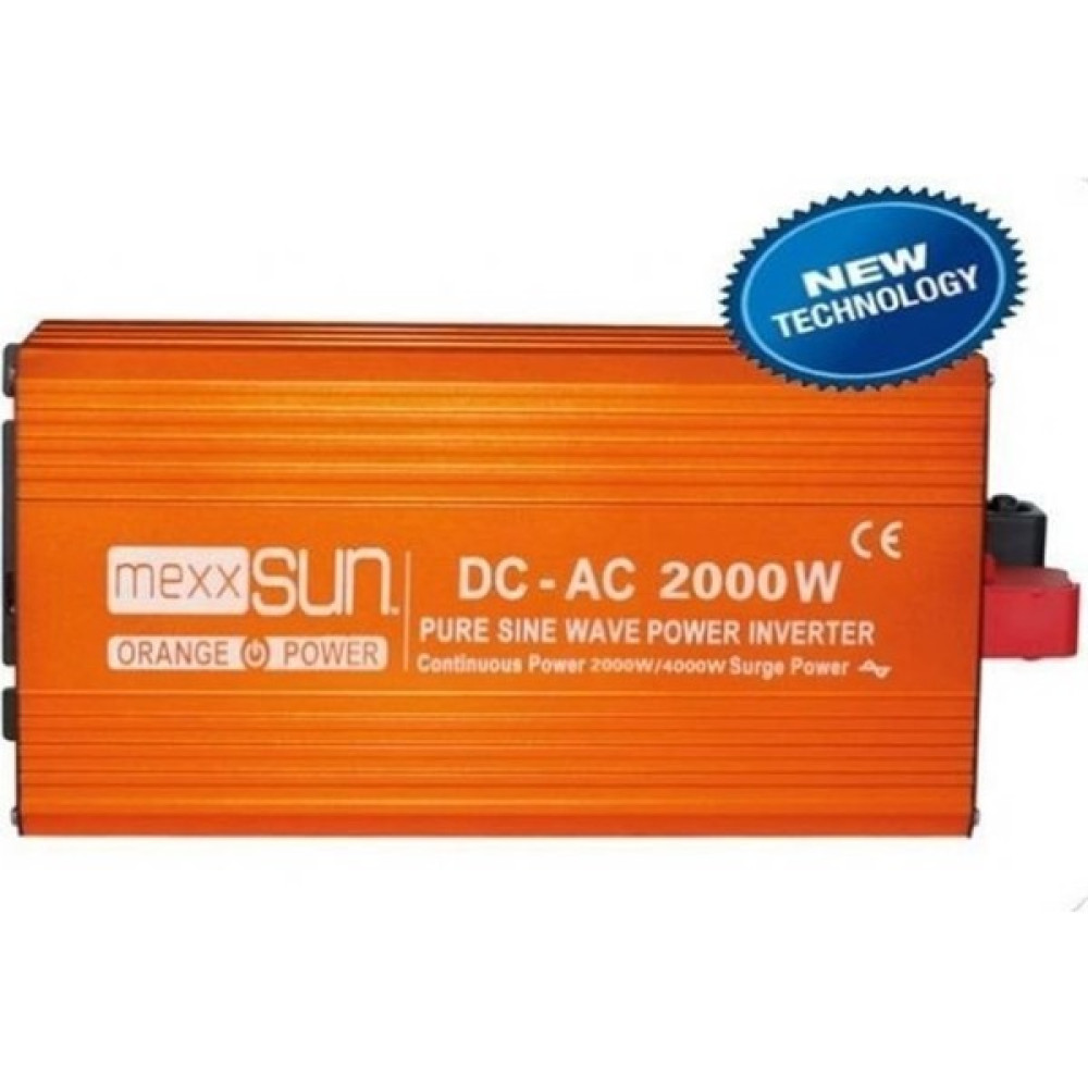 Mexxsun 24 Volt 2000 Watt Tam Sinüs Inverter Akü Takviye Kablosu Fiyatı