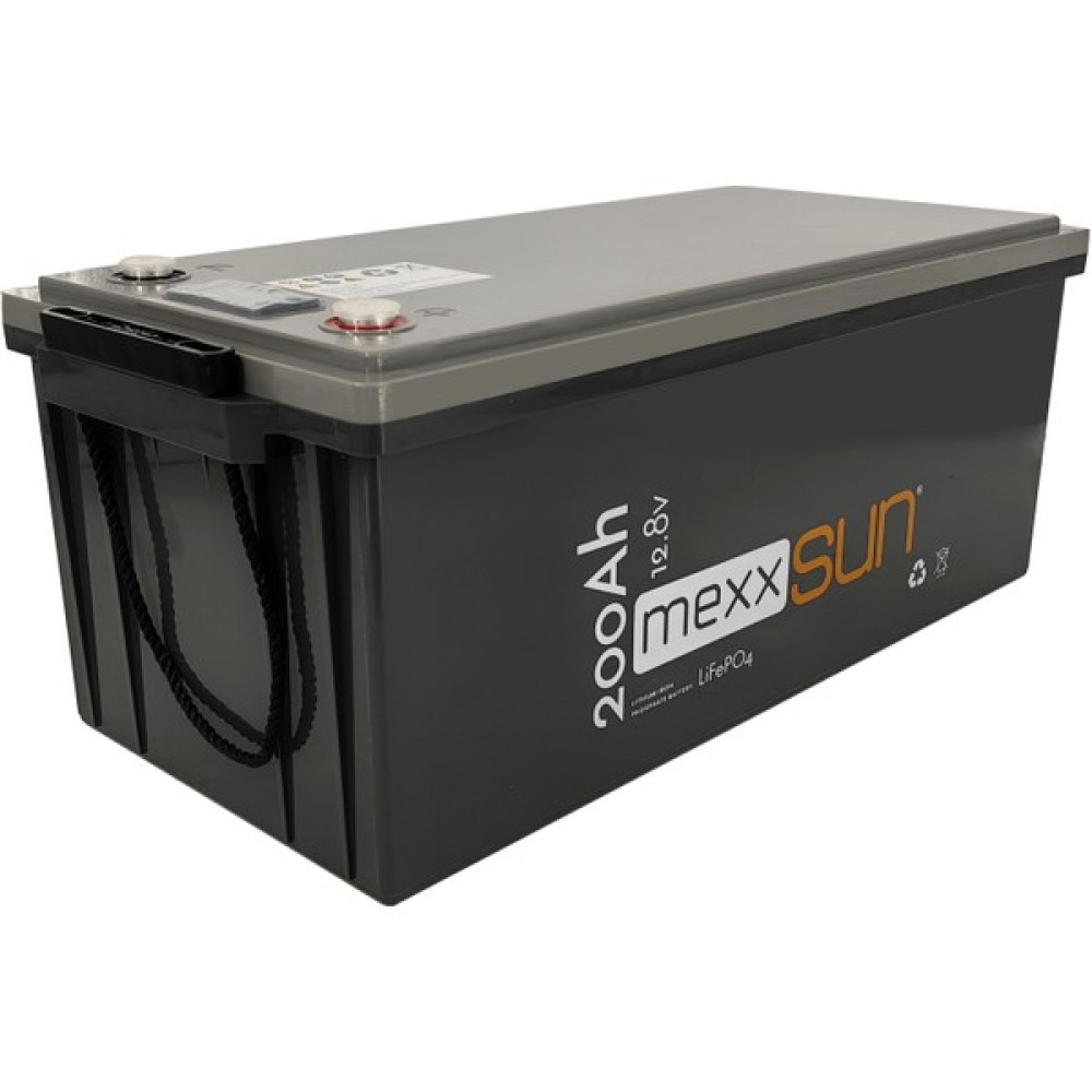 Mexxsun Lityum Akü 12,8V 200AH (Lifepo4) 2560WH Akü Fiyatı