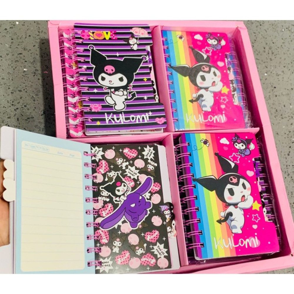 Meyra Accessories 1 Adet Sanrio Kawaii Kuromi Küçük Boy Not Defteri Okul Hediyelik Not Defteri & Bloknot Fiyatı