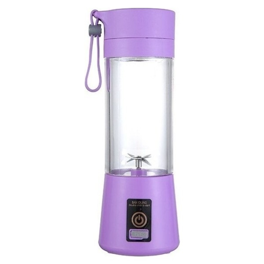 Meyve Sıkacağı Taşınabilir Kablosuz Elektrikli Meyve Sıkma Kabı Meyve Sıkacağı Küçük USB Şarjlı Meyve Suyu Kabı Ev (Yurt Dışından) - Mor Meyve Sıkacakları Fiyatı