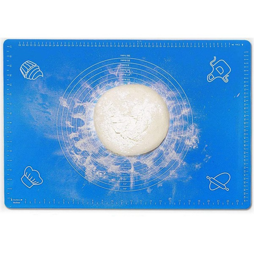 Mezigarc Kendinden Ölçü Cetvel Silikon Hamur Kesme Hamur Açma Matı Pratik Mutfak Matı 40cmx50cm Çeyizlik Kesme Tahtaları / Kesim Tablaları Fiyatı