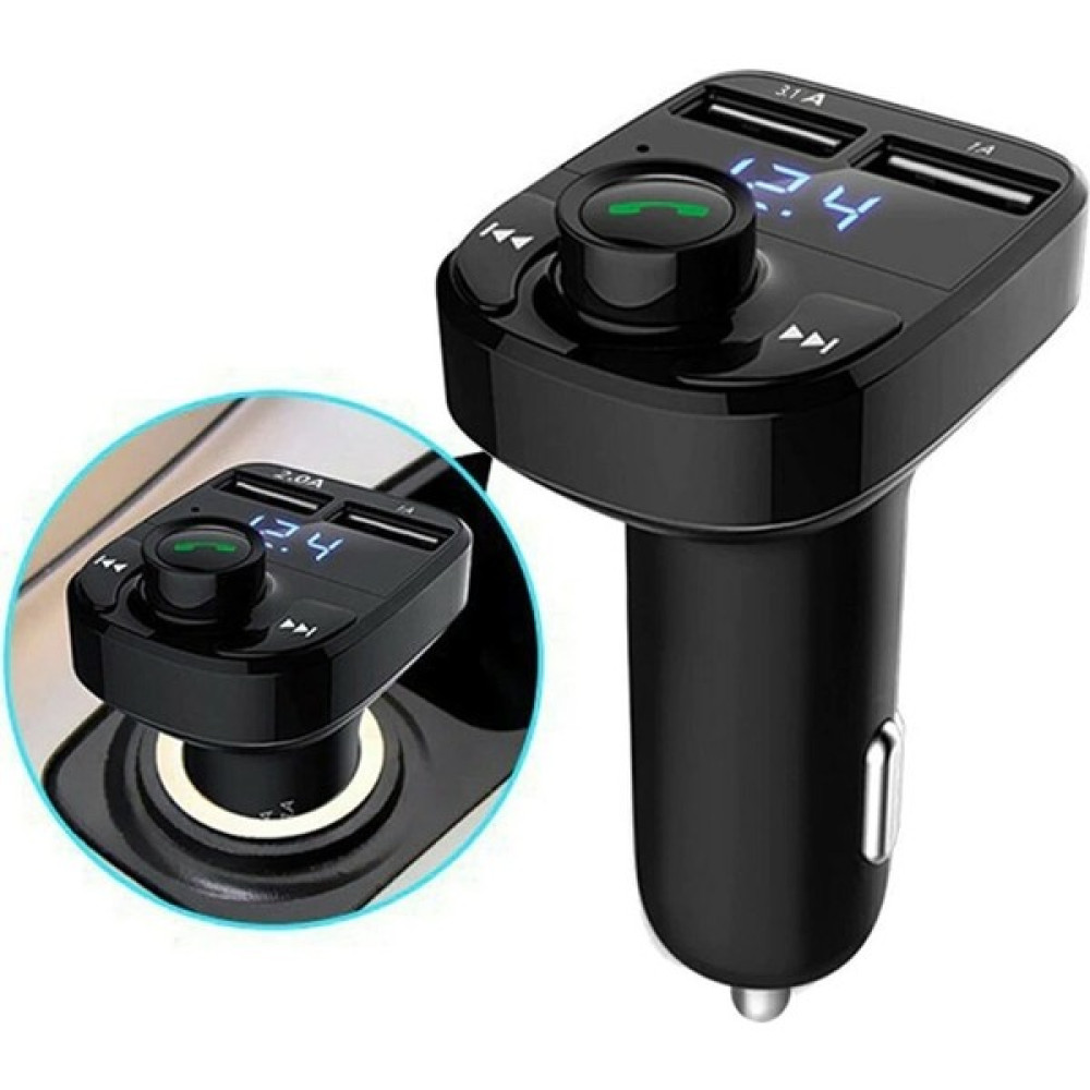 Mezigarc Universal Bluetooth Araç Kiti Çakmaklık Şarj Cihazı Fm Transmitter Cihazı Araba Müzik Oto Mp3 Çalar Oto Transmitterleri Fiyatı