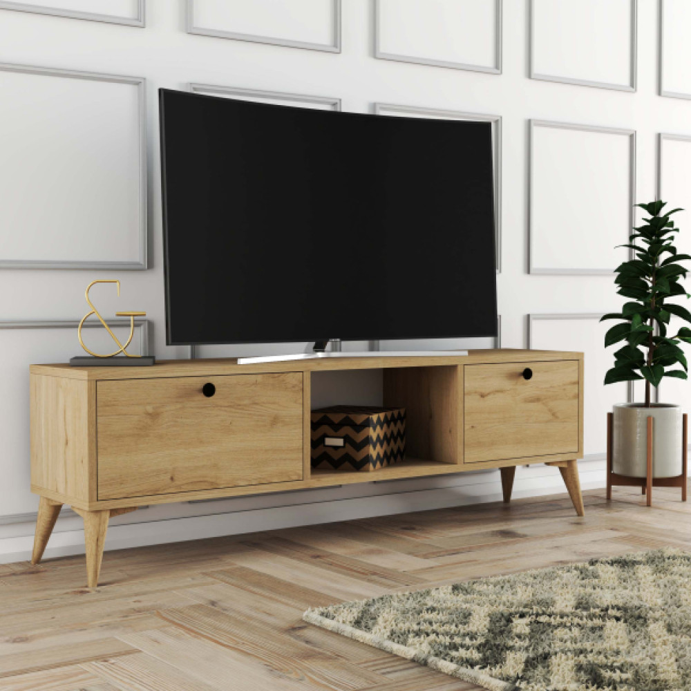 Mezza Siena Tv Unitesi Kahverengi 1216 Tv Ünitesi / Sehpası Fiyatı