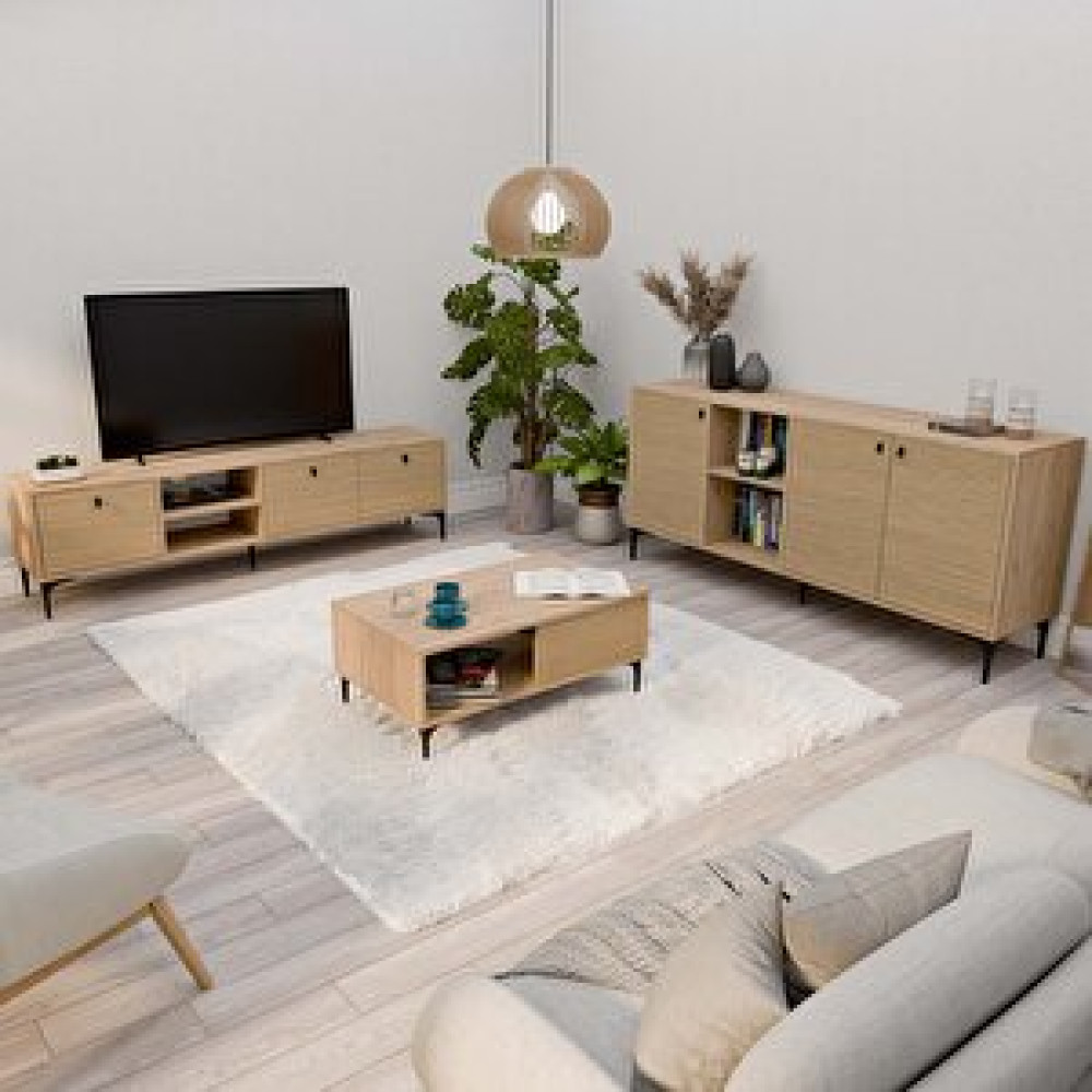 Mezza Vision Tv Ünitesi - Orta Sehpa - Konsol Seti Sepet - Yunus Set 1364-2092-1684 Tv Ünitesi / Sehpası Fiyatı