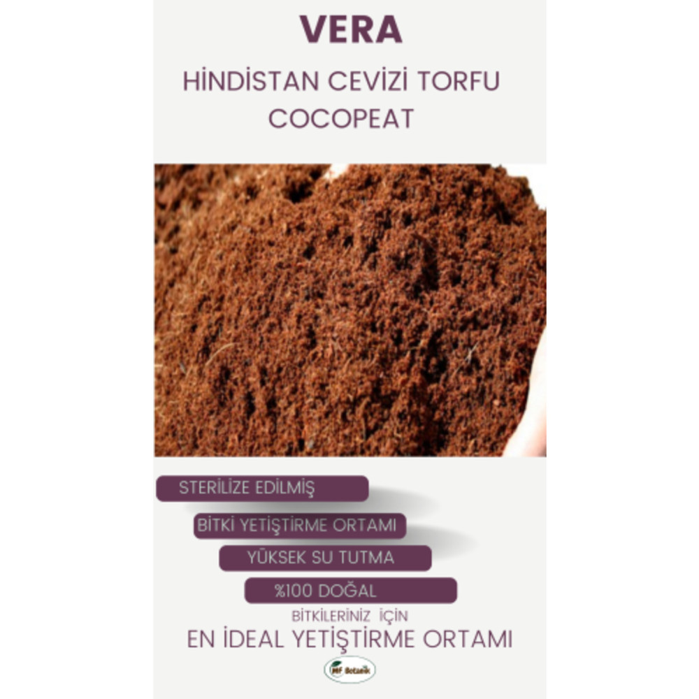 MF Botanik Hindistan Cevizi Torfu Cocopeat 10 Litre Bitki Fiyatı
