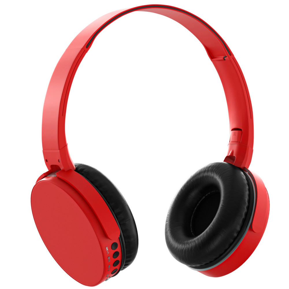 Mf Product Acoustic 0235 Kablosuz Kulaküstü Bluetooth Kulaklık Kırmızı Kulak Üstü Kulaklık Fiyatı