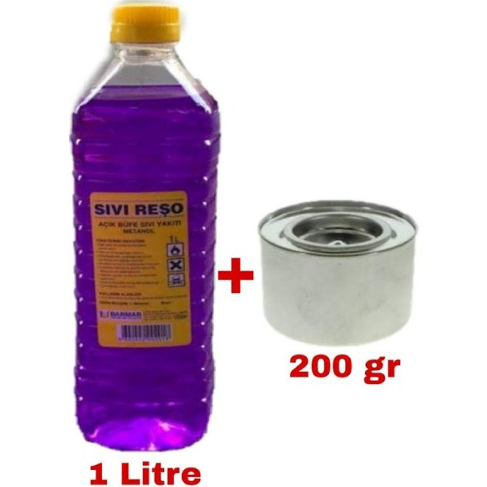 MFS Osmanlı Ocağı Yakıtı Reşo Ocağı Yakıtı Jel ( 1 Litre + 200 gr ) Avantaj Paketi Mangal & Barbekü Malzemeleri Fiyatı