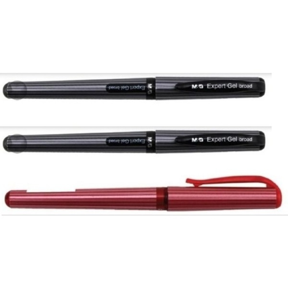 Mg Expert İmza Kalemi 1.0 mm 3'lü Jel Mürekkepli (Roller) Kalem Fiyatı