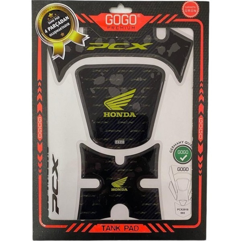 Mg Honda Pcx 4lü Tank Pad SET(2020) Tk-04-4 Motorsiklet Aksesuarları Fiyatı