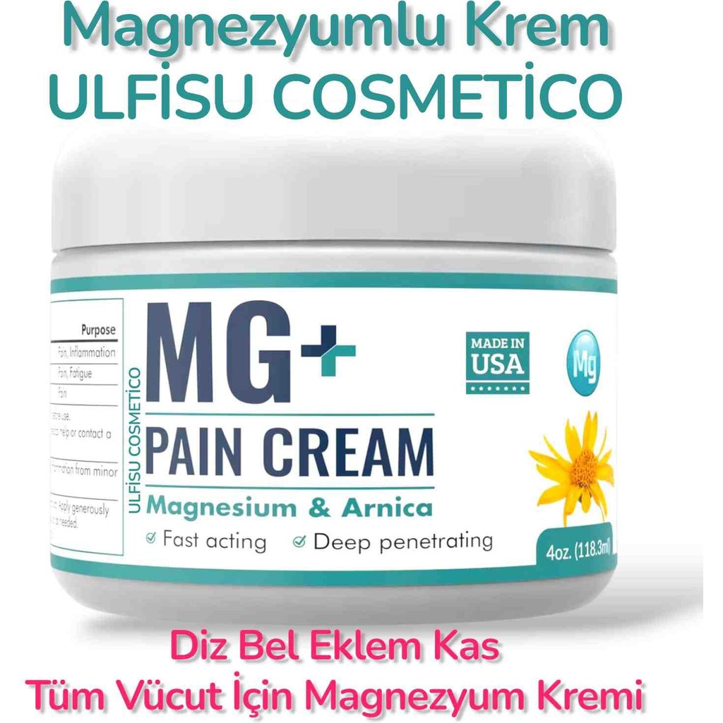 MG+ Magnezyum Kremi - Magnezyum Krem - 120 ml Diğer Fiyatı