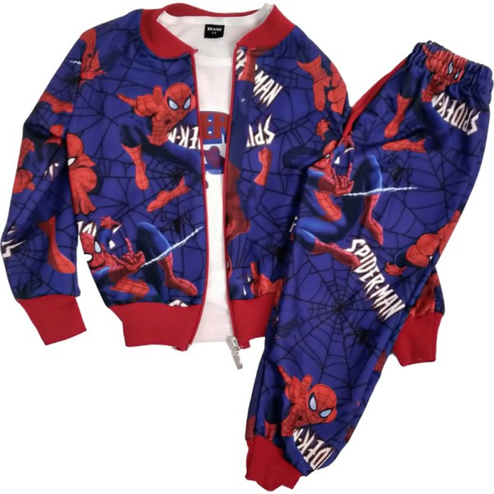 MG Mini Giyim 3-10 Yaş Erkek Çocuk 3'lü Spiderman Takım Erkek Çocuk Giyim Takımı Fiyatı