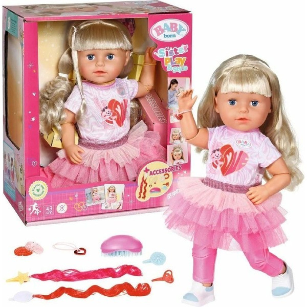 Mga Entertainment 833018 Baby Born Kız Kardeş Bebeği 43 cm Oyun Seti Fiyatı