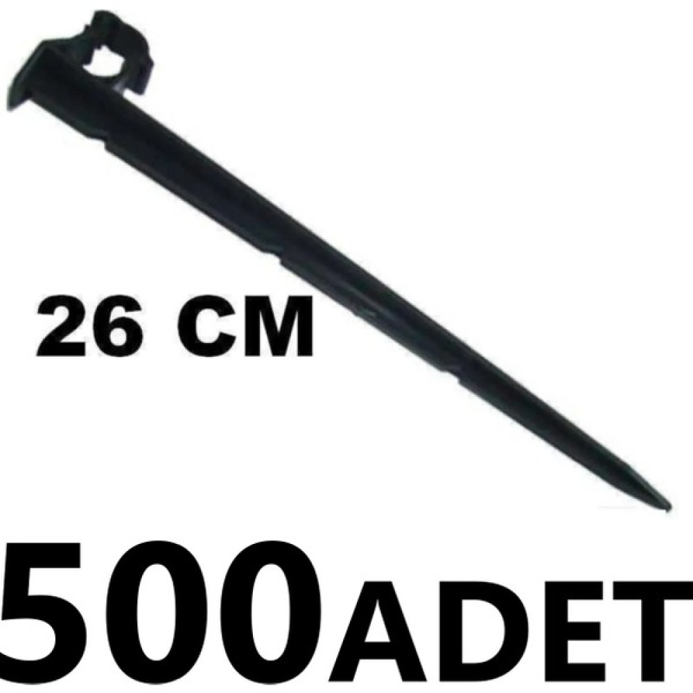Mgf Plast Mgf 500 Adet x Klipsli 26CM. 16MM-20MM Damla Sulama Kazığı Parçası Aparatı Damlama Borusu Hortumu Bahçe Makinesi Aksesuar & Yedek Parça Fiyatı